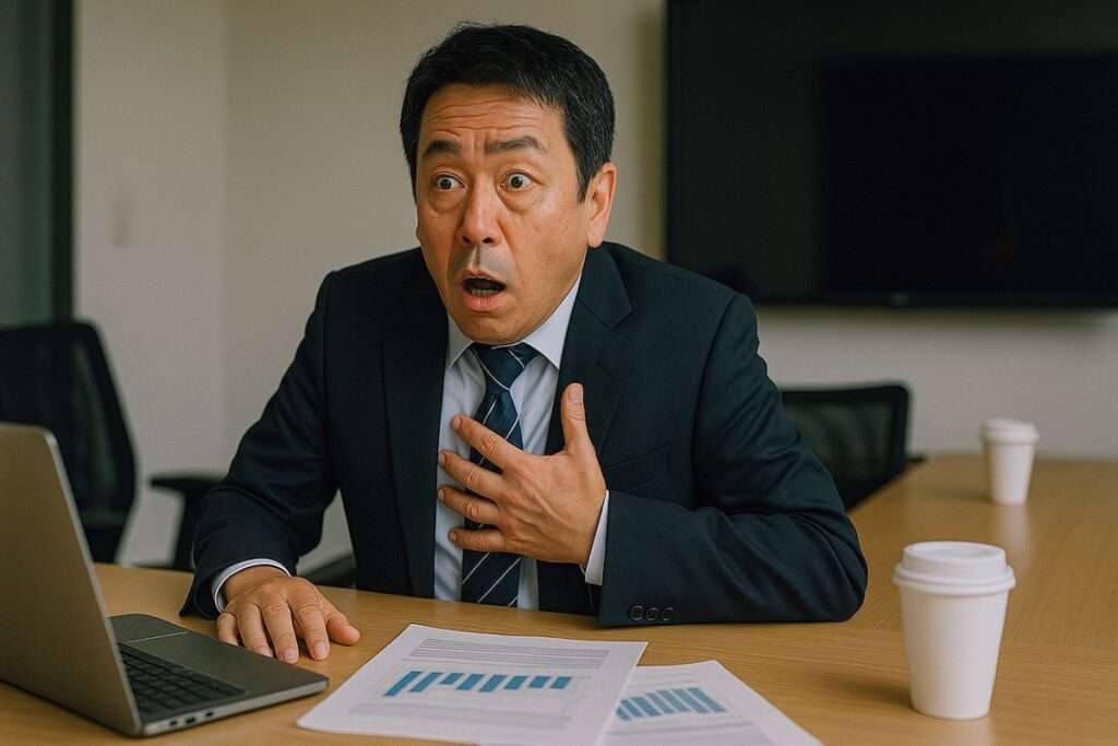 会議中に居眠り
