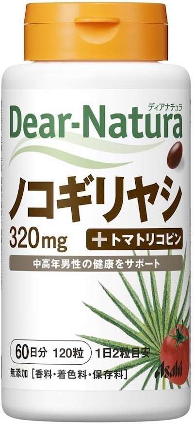 アサヒグループ食品「ディアナチュラ ノコギリヤシ」